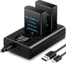 EN-EL14/EL14a Batteria e caricabatterie Dual USB