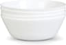 Set di 4 ciotole per zuppa in vetro opale