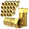 Connettore F avvitabile 20 pezzi