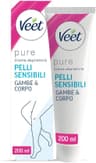 Veet Crema Depilatoria Pelli Sensibili
