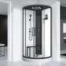 Cabina doccia a vapore rotonda