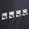 Ganci adesivi in acciaio inox