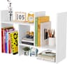 Mini libreria in legno regolabile