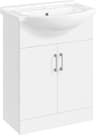 Mobile bagno con lavabo in ceramica