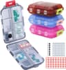 Organizzatore di pillole da viaggio