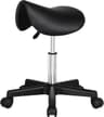 Sedia a sella ergonomica con ruote