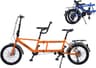 Bici Tandem Pieghevole Classico