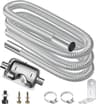 Tubo scarico riscaldatore diesel in acciaio inox