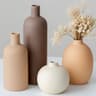 Set di 4 vasi in ceramica Morandi